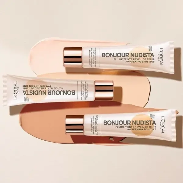 Médium Clair - BB Crème Bonjour Nudista Fluide Teinté de L'Oréal Paris