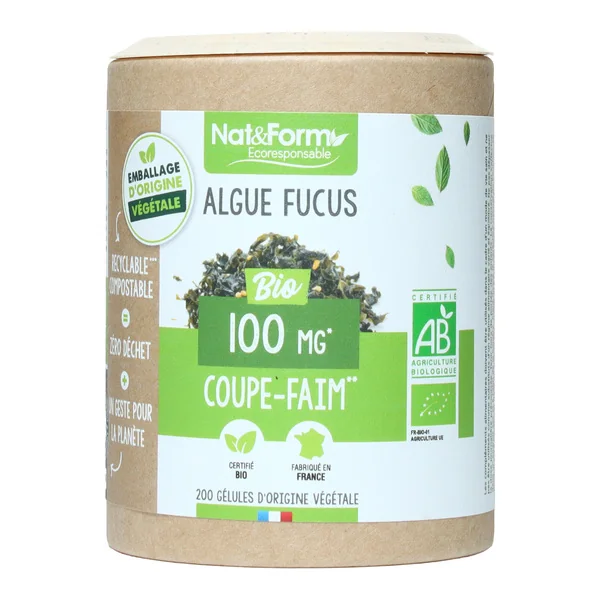 Nat et Form Ecoresponsable Fucus Bio gélules