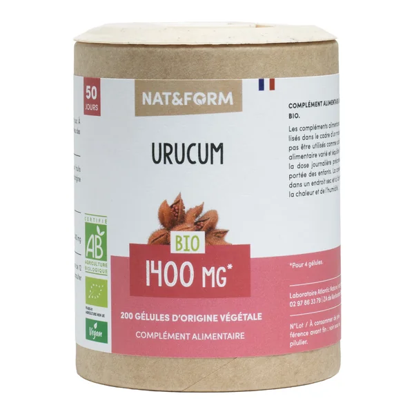 Nat et Form Urucum bio gélules