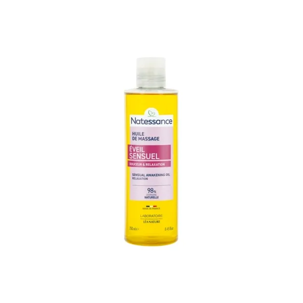 Natessance Huile de Massage Éveil Sensuel 250 ml