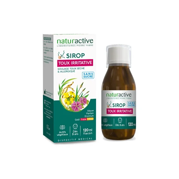 Naturactive Sirop Toux Irritative 120 ml