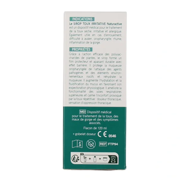 Naturactive Sirop Toux Irritative