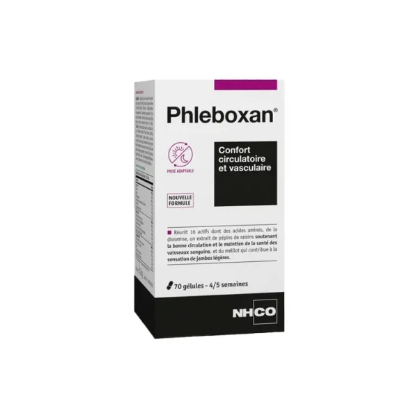 NHCO Phleboxan Confort Circulatoire et Vasculaire 70 Gélules