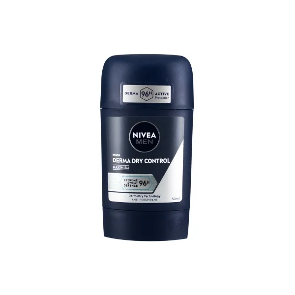 Nivea Men Derma Dry Control Déodorant Anti-Perspirant 96H 50 ml