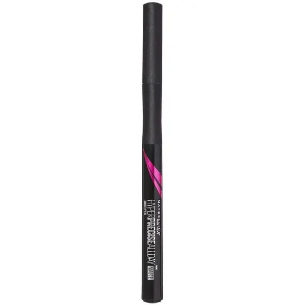 Noir MATTE - Eyeliner Feutre Hyper Precise Allday ( Tenue 24h ) de Gemey Maybelline