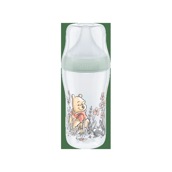 NUK Babyflasche Perfect Match Winnie Pooh, mint, ab 3 Monaten, 260 ml, 1 St