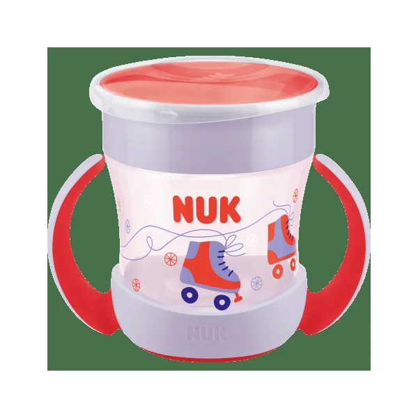 NUK Trinklernbecher Evolution Mini Magic Cup rot/lila, 160 ml, 1 St