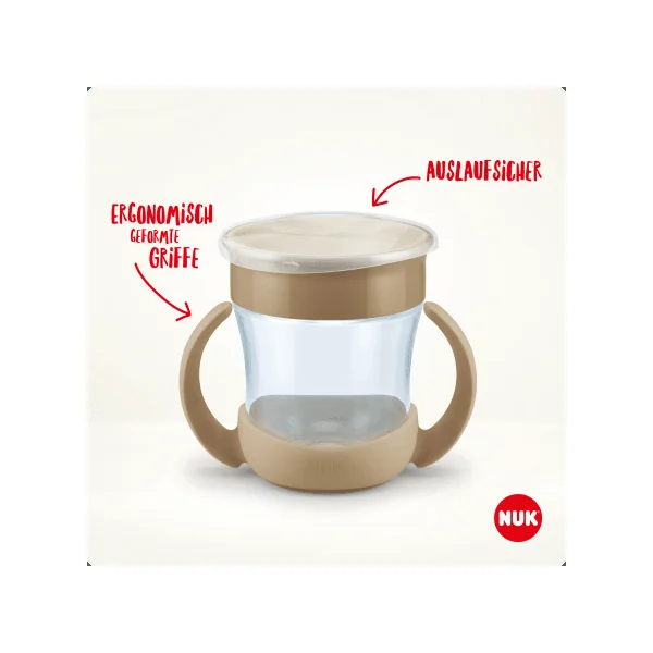 NUK Trinklernbecher Evolution Mini Magic Cup rot/lila, 160 ml, 1 St