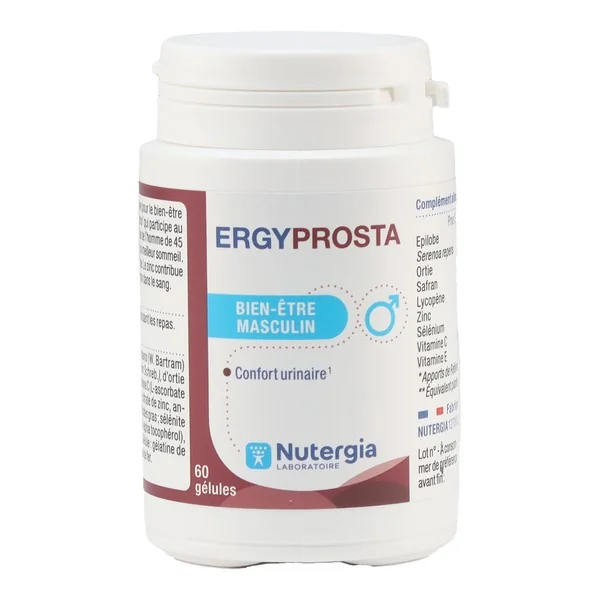 Nutergia Ergyprosta Confort urinaire masculin gélules