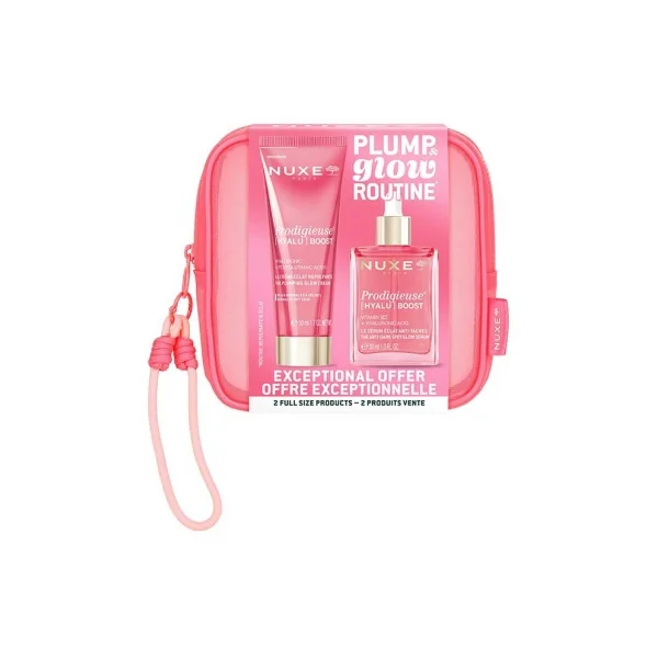 Nuxe Prodigieuse Hyalu Boost La Crème Éclat Repulpante 50 ml + Le Sérum Éclat Anti-Taches 30 ml