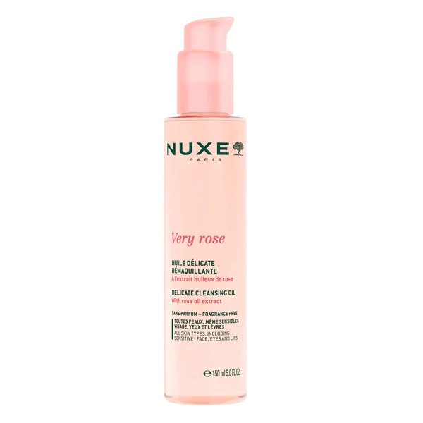 Nuxe Very Rose huile délicate démaquillante