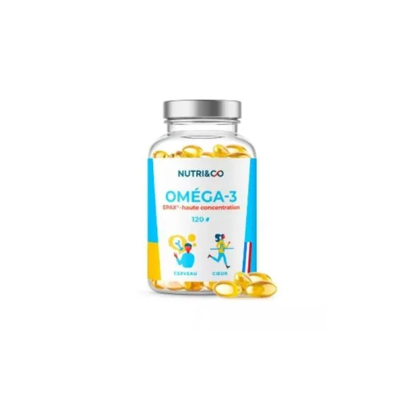 Omega-3 • Haute Concentration • 60 gélules