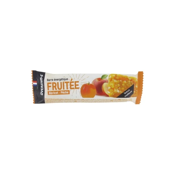 Overstims Barre Fruitée 32 g - Saveur : Abricot - Pêche