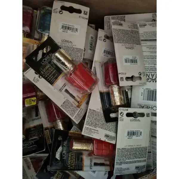 PACKAGING ENDOMMAGE - LOT de 10 Vernis à Ongles HUILE de L\'Oréal PARIS