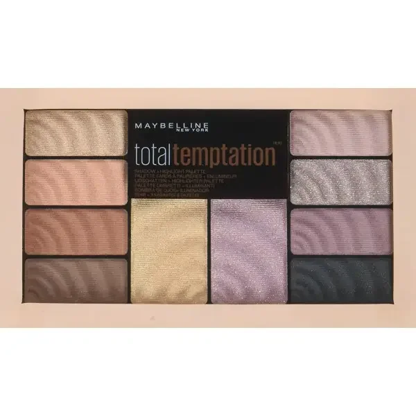 Palette Fards à Paupières et Highlighters Total Temptation Maybelline New York
