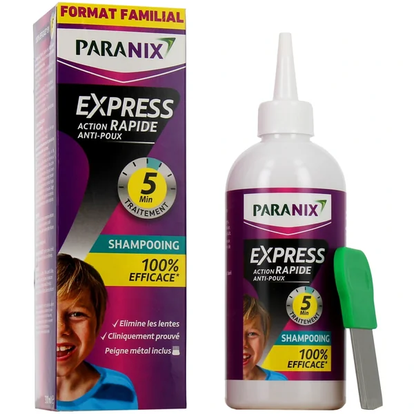Paranix Express Action Rapide Anti-Poux 5 Minutes