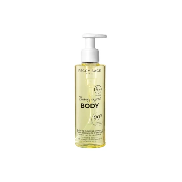 Peggy Sage Beauty Expert Body Huile de Modelage Corps 200 ml