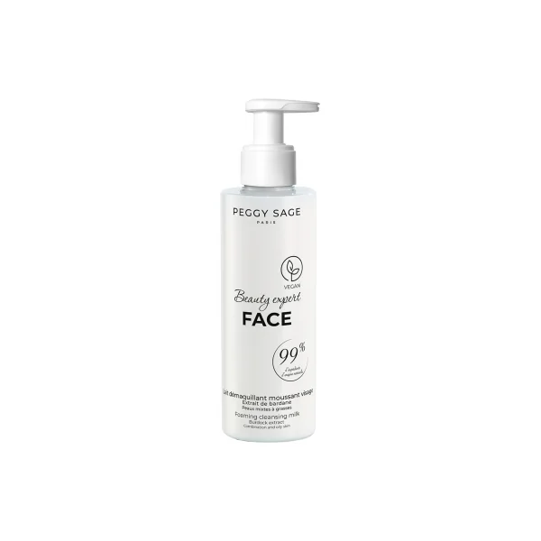 Peggy Sage Beauty Expert Face Lait Démaquillant Moussant 200 ml
