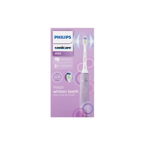 Philips Sonicare 4100 Prismatic Lush Brosse à Dents Électrique - Couleur : Lilas