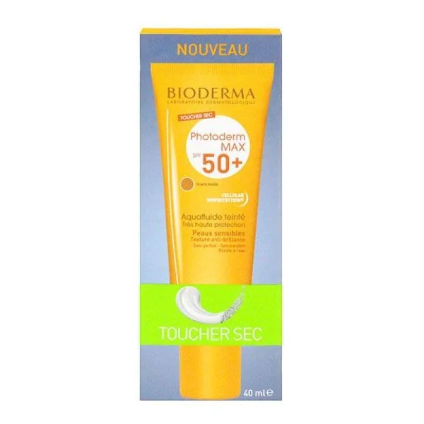 Photoderm Max Aquafluid Teinté Très Haute Protection SPF50+ (Doré) 40mL