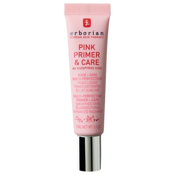 PINK PRIMER & CARE - Base de Teint Éclat - Tous Types de Peaux, 15ml