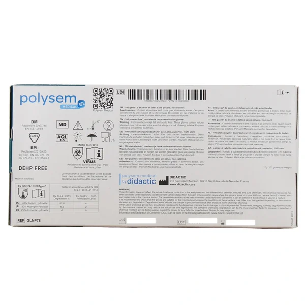 Polysem Médical Gants Latex