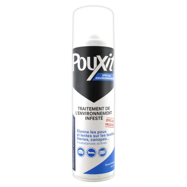 Pouxit Spray Anti-poux et Lentes Spécial Environnement