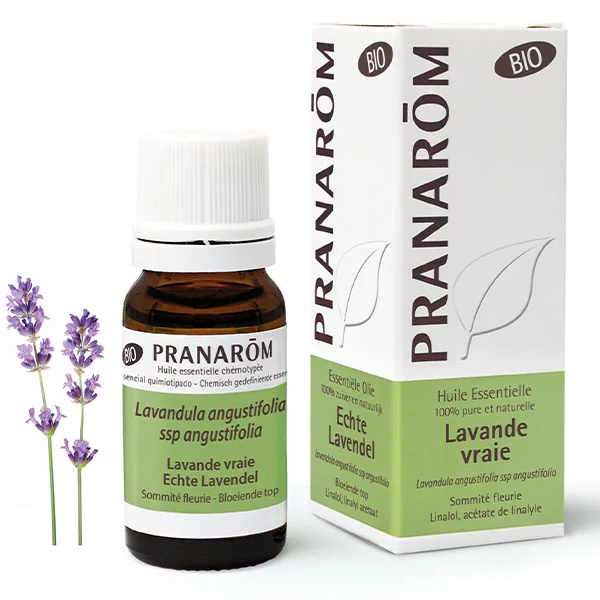 Pranarom huile essentielle de Lavande vraie bio