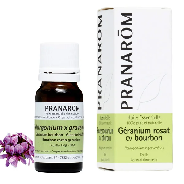 Pranarom Huile essentielle Géranium rosat cv bourbon