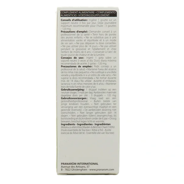 Pranarôm Huile Essentielle Tea Tree