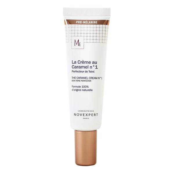 PRO-MELANINE - La Crème au Caramel N°1 Teinte Claire - Visage - Tous Types de Peaux, 30ml