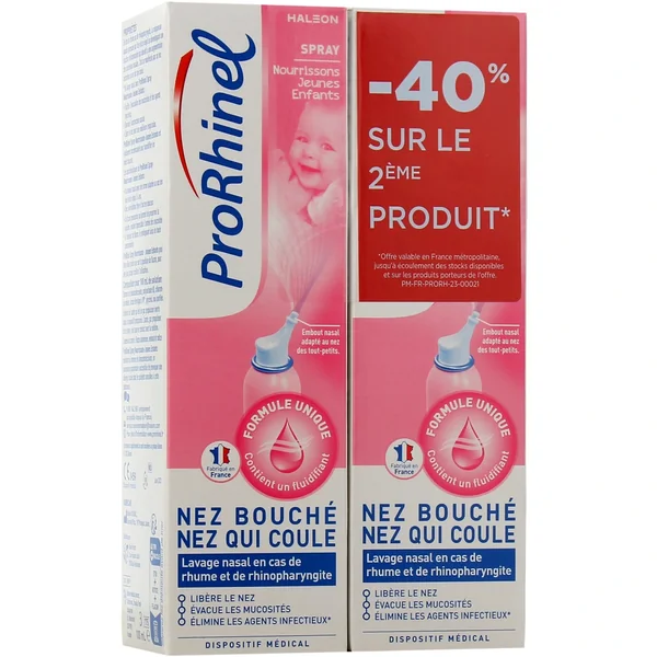 Prorhinel Spray Nourrissons et Jeunes Enfants