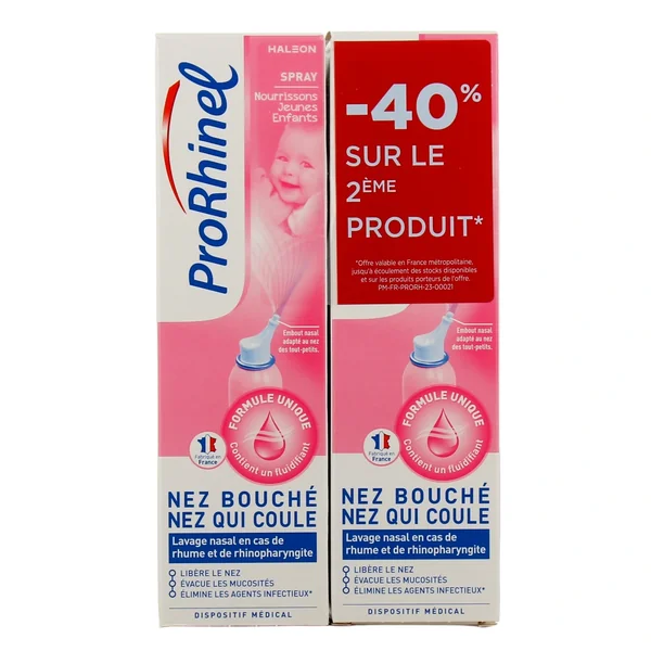 Prorhinel Spray Nourrissons et Jeunes Enfants