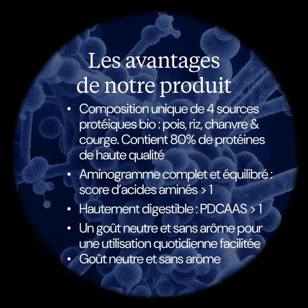 Protéines végétales BIO (Poudre)