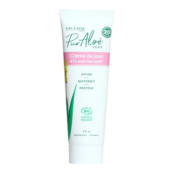 Pur Aloé Crème de jour aloe vera 67 % Bio