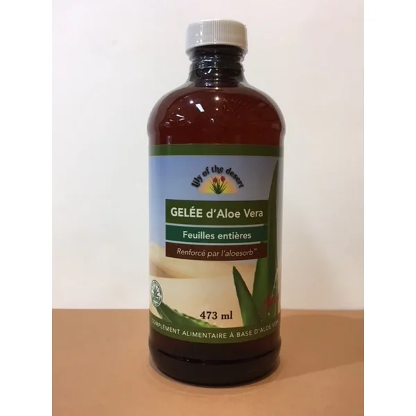 Pure Gelée Aloe Vera à boire (Feuilles entières)
