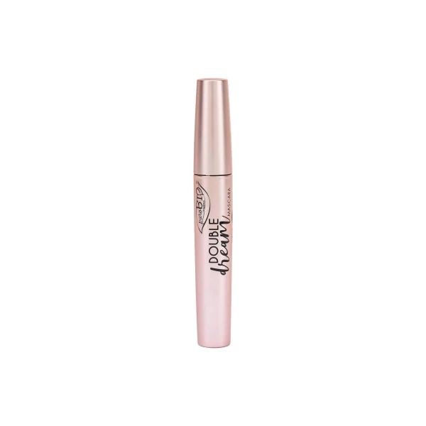 PuroBIO Cosmetics Mascara Double Dream 10 ml - Teinte : Brun