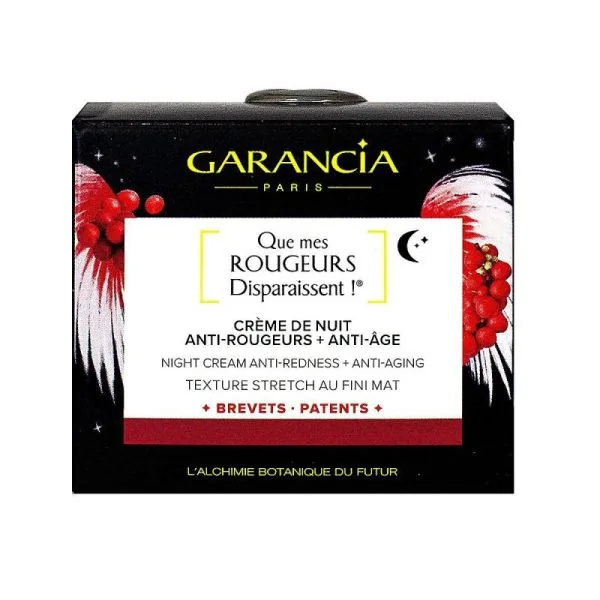 Que Mes Rougeurs Disparaissent Crème de Nuit Anti-Rougeurs Anti-ge 50mL