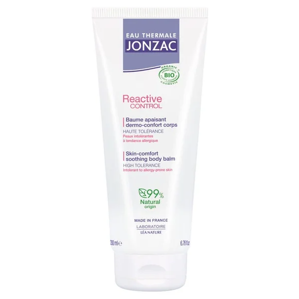 REACTIVE - Baume Apaisant Dermo-Confort Bio - Corps - Peaux Sèches à Très Sèches, 200ml