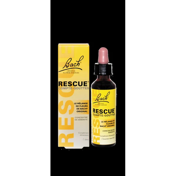 Rescue Mélange 5 Fleurs de Bach (Compte-gouttes)