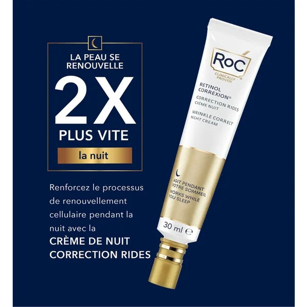 RETINOL CORREXION® - Correction Rides Crème Nuit, 30ml