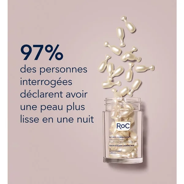 RETINOL CORREXION® Soin Lissant Capsules Sérum Nuit, 30 capsules