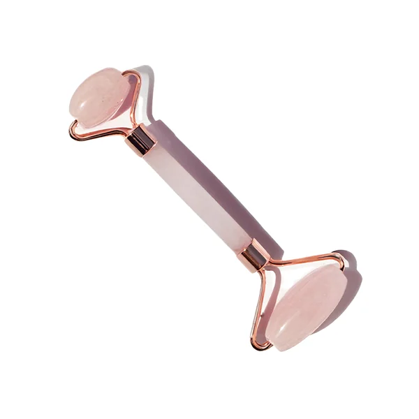 Rouleau en quartz rose