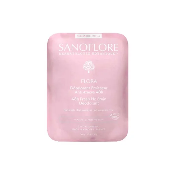 Sanoflore Déodorant Fraîcheur 48H Flora Recharge Bio 50 ml