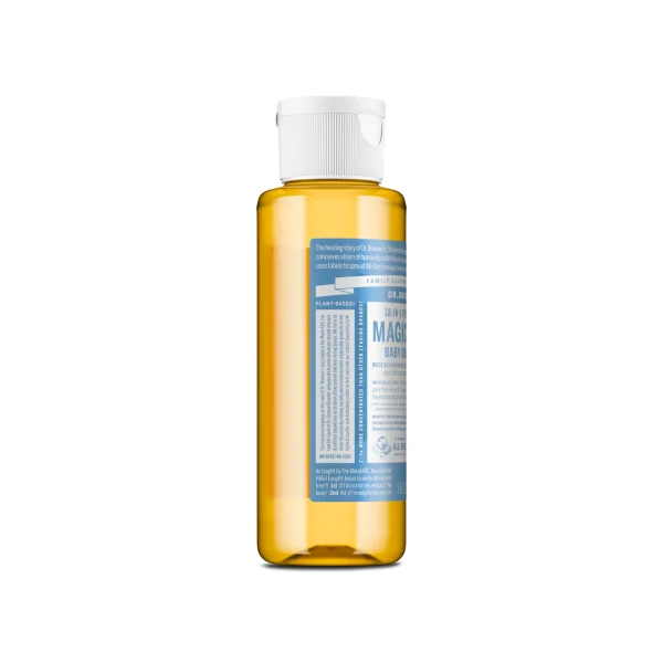 Savon liquide non parfumé Dr Bronner's 100ml