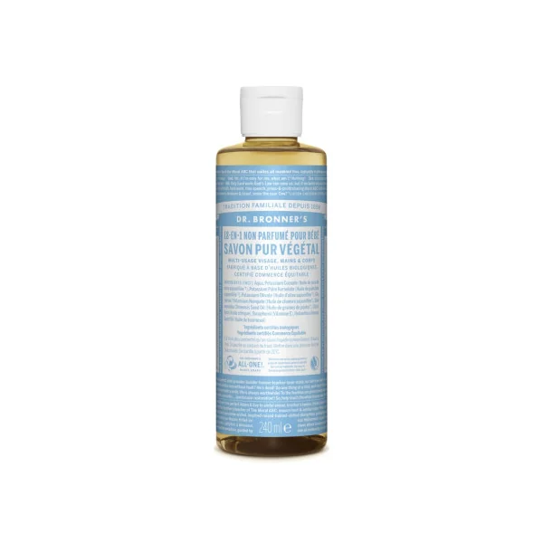 Savon liquide Sans Parfum Dr Bronner's 240ml