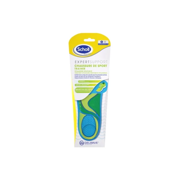 Scholl Expert Support Semelles Chaussures de Sport 1 Paire - Taille : Taille S