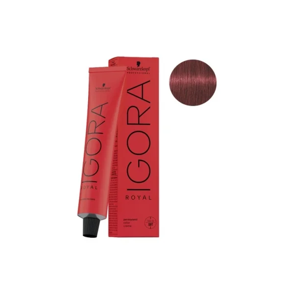 Schwarzkopf Igora Royal Coloration Permanente 60 ml - Coloration : 6-88 Blond Foncé Rouge Extra
