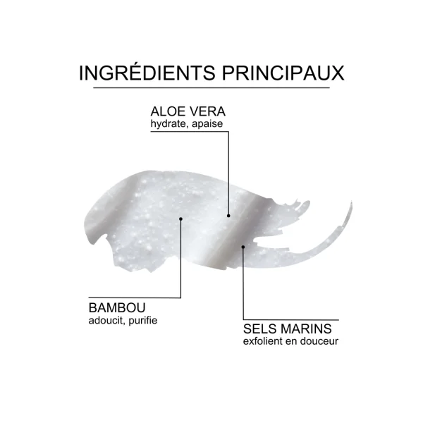 Scrub crème hydratant à l'aloe vera 250 ml