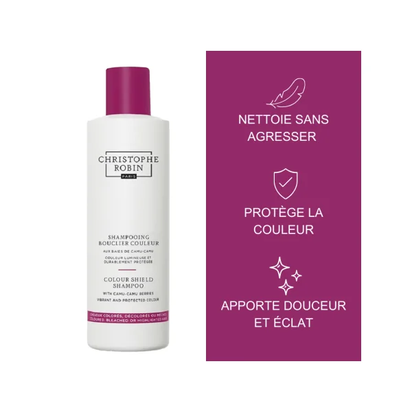 Shampoing bouclier couleur aux baies de Camu-Camu 250 ml